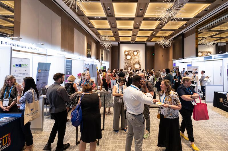 ACMHN members networking at the 2024 conference